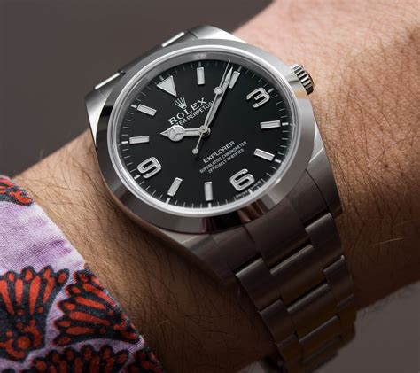 rolex explorer 1 1610|Rolex explorer 1 39mm price.